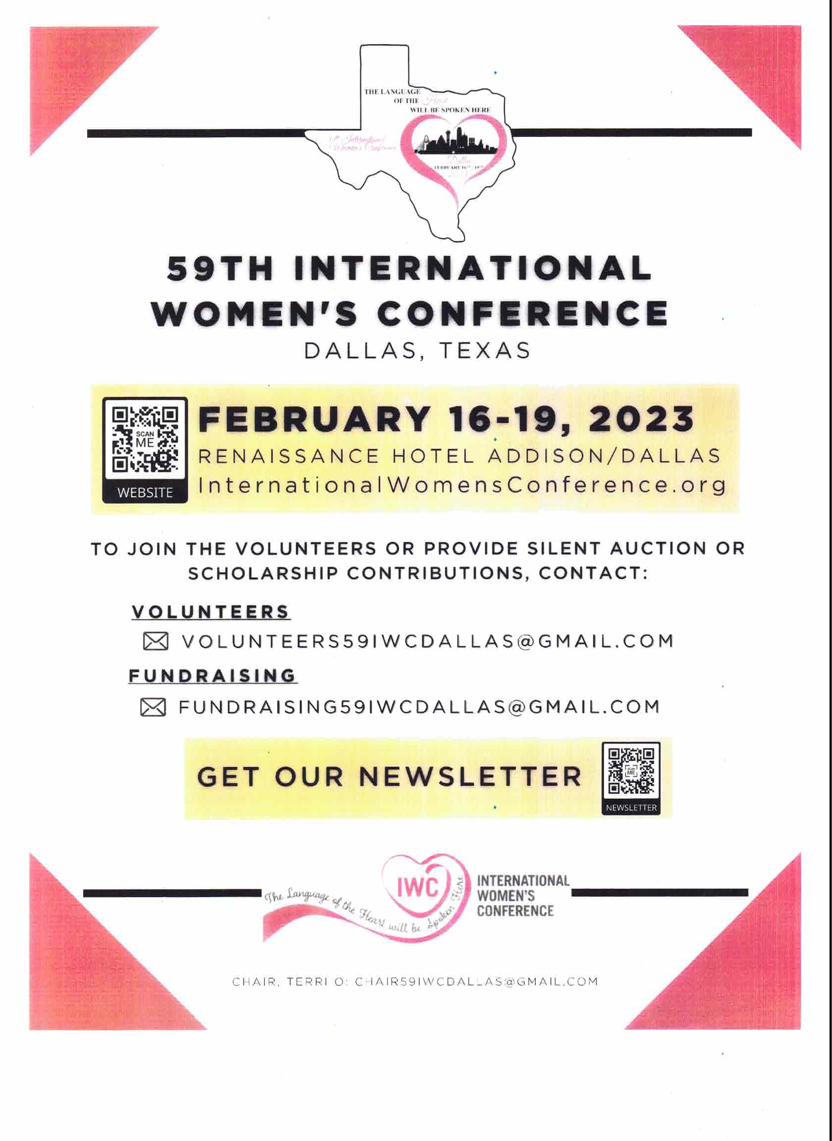 59th International Women’s Conference